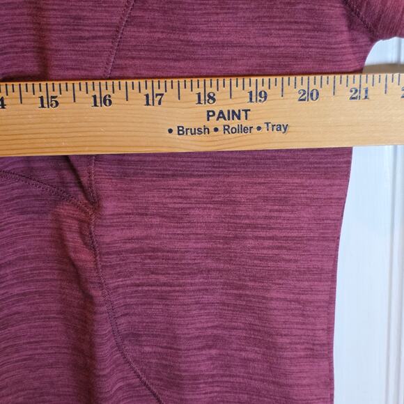 Spyder Active Shirt Long Sleeve Tee Womens Sz XL Red Heather Athletic - Picture 13 of 14